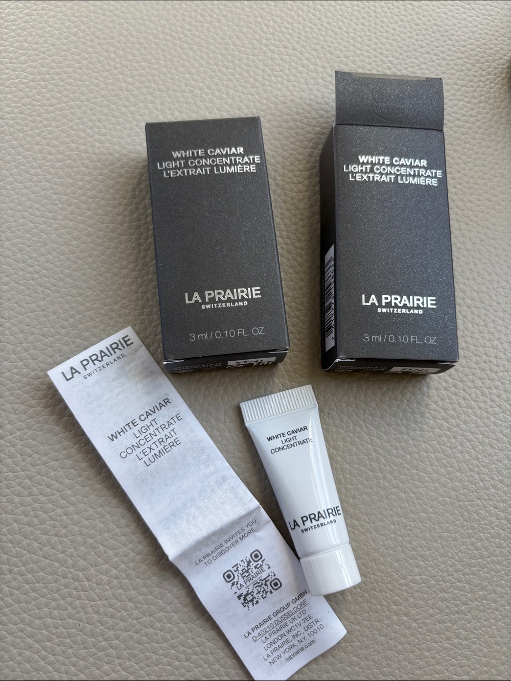 La Prairie White Caviar Light Concentrate (3mlx2 tubes )